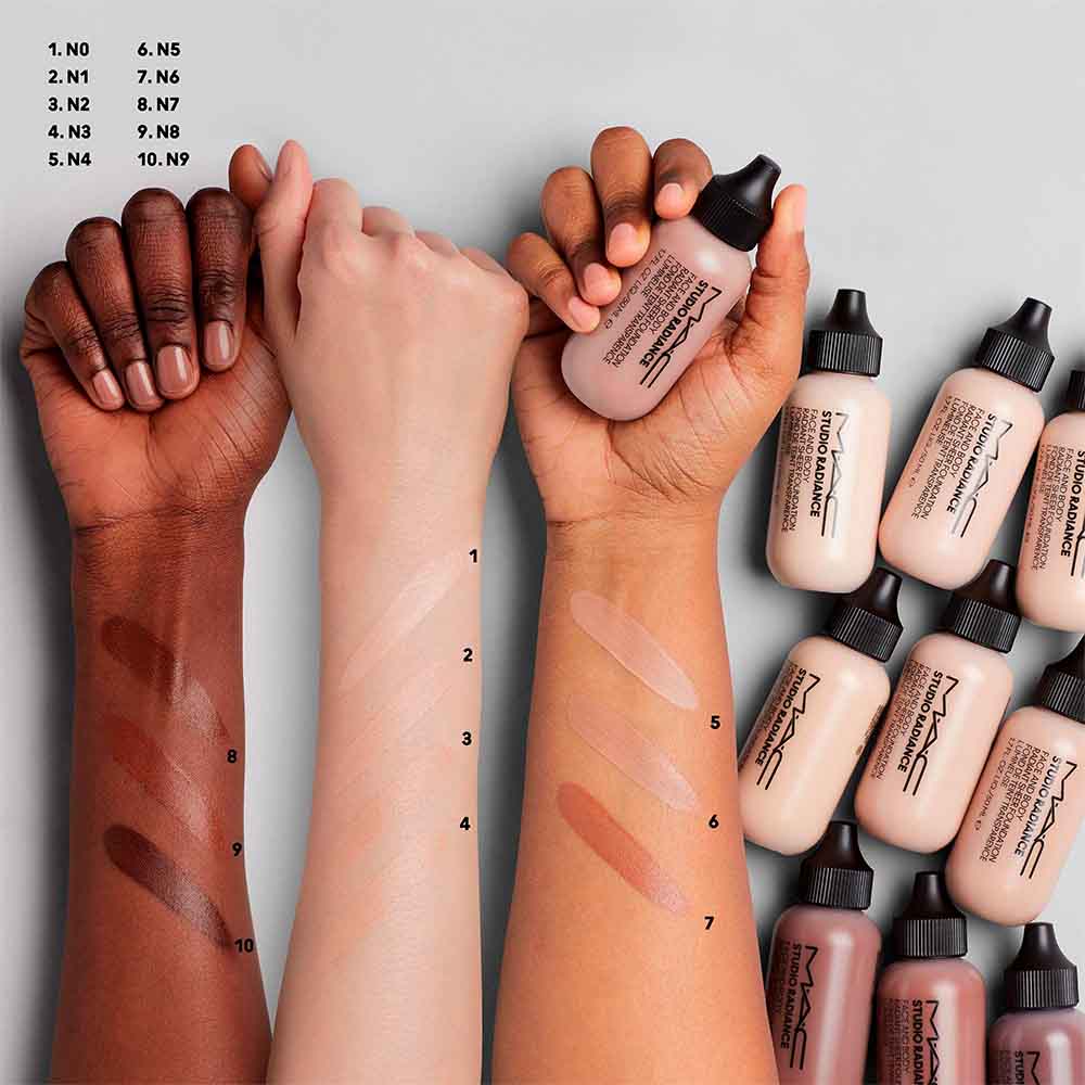 STUDIO RADIANCE FACE AND BODY RADIANT SHEER FOUNDATION (BASE DE MAQUILLAJE)